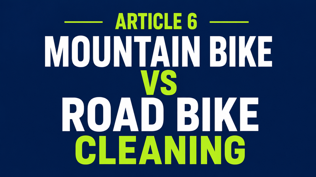 Mountain Bike vs Road Bike Cleaning: What's Different?