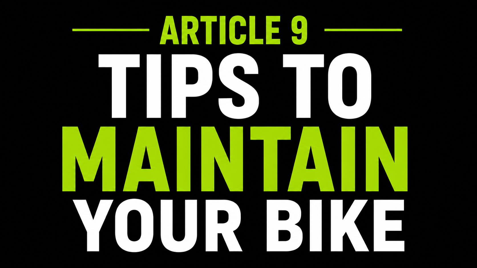 The Right Way to Dry Your Bike After Washing
