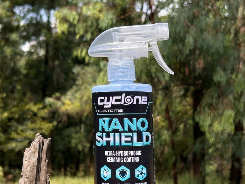 Nano Shield Ceramic Spray Wax 500ml - Ultimate Protection for Your Bike